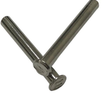 铆钉加工-嘉泰五金- 5mm，不锈网302 材质，半中空铆钉